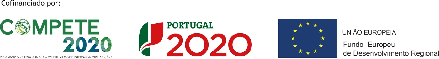 Cofinanciado por COMPETE 2020, Portugal 2020, União Europeia, Fundo Europeu de Desenvolvimento Regional
